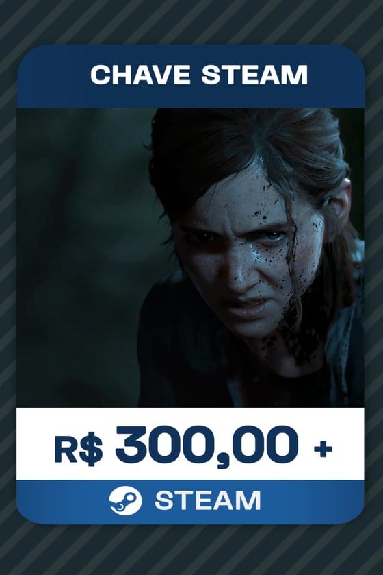 Chave Steam jogos acima de R$300,00