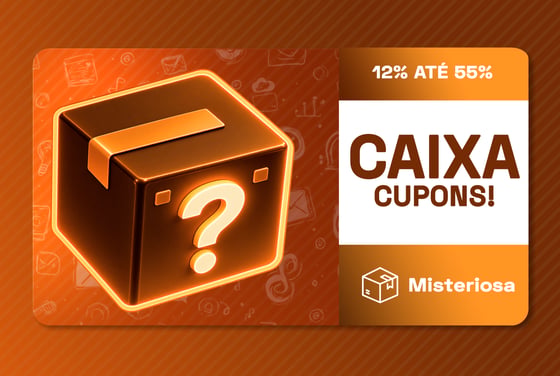Caixa Cupons 12% a 55%