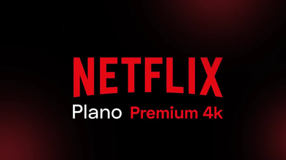 Netflix Premium 4k • 3 Meses