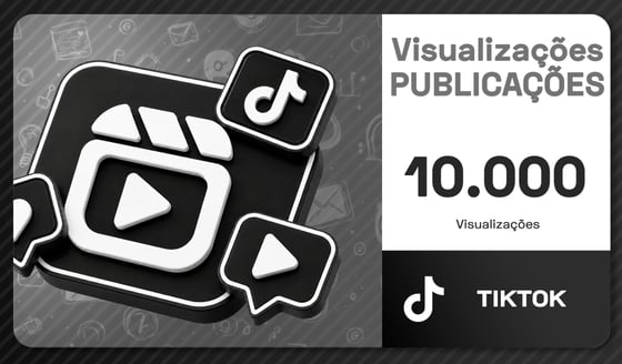 Visualizações de vídeo e publicações